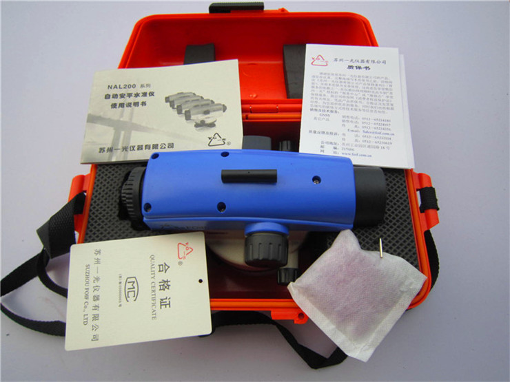 苏州一光NAL124/224 NAL132/232自动安平水准仪 水平仪 132/232仪器+5米塔尺